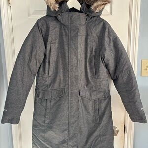 Eddie Bauer Grey Long Winter Jacket